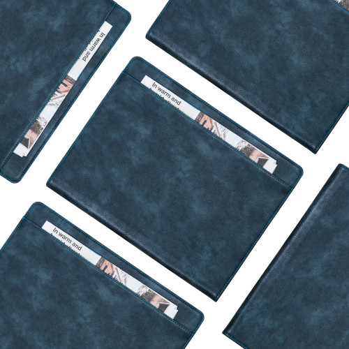 Personalized Leather Portfolio Custom Leather Padfolio A4 Zipper leather Folder Monogrammed Document Bag Christmas Gift